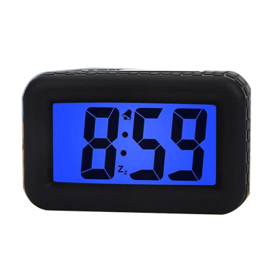 Silicon Case Multifunction Digital Alarm Table Clock