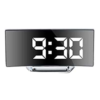 7 Inch Large LED Display Multifunction Mirror Alarm Clock